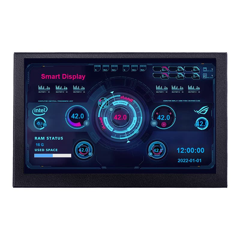 5-inch computer small secondary screen IPS full viewing angle USB chassis computer monitoring USB secondary screen AIDA6 free spot