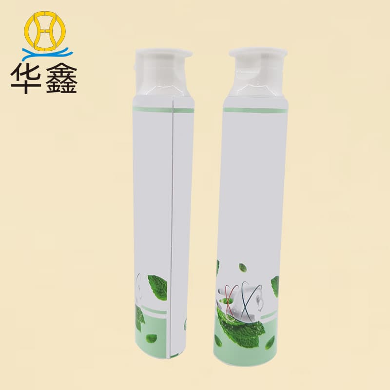 Daily necessities packaging factory: 120g white Dr. Bosch toothpaste tube packaging material, toothpaste aluminum-plastic tube manufacturer direct supply.