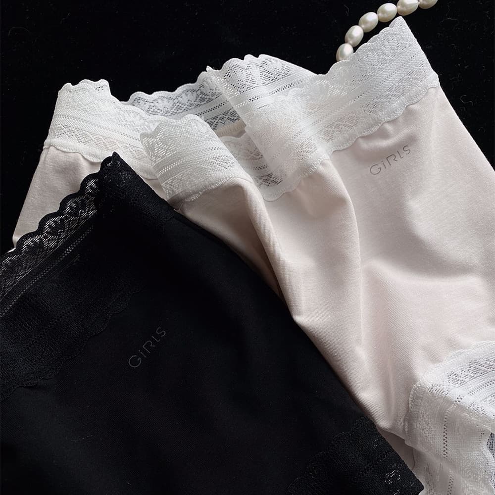 Xiaolan Skirt A002 pastoral lace sexy seamless 80-count modal nude elastic high-end girl underwear