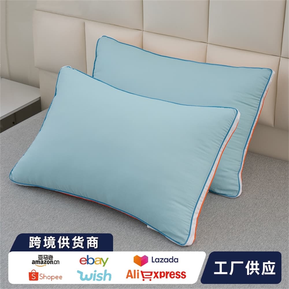AB-Side Cooling Pillow Core Cross-Border Pillow Amazon Bedroom Pillow Hotel Guesthouse Pillow Source Factory Supply