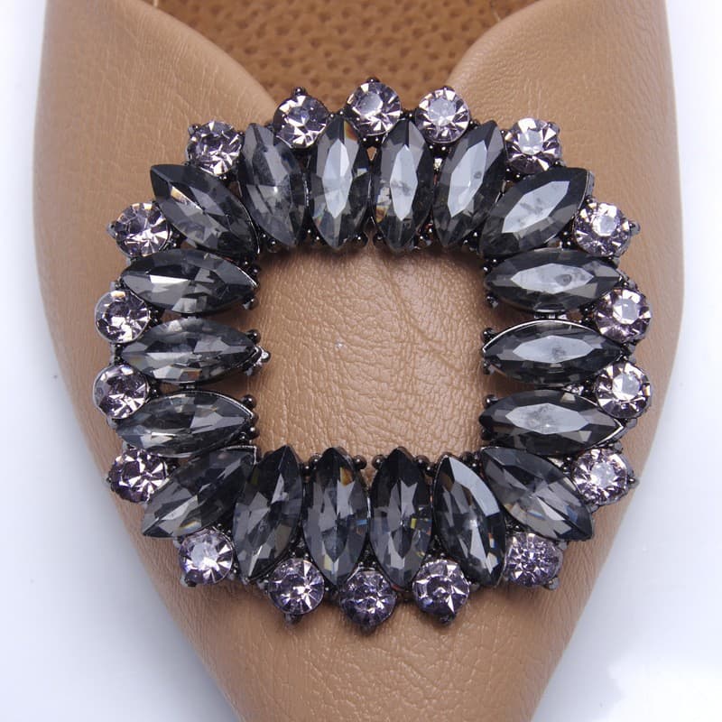 One piece Tongda shoe accessories zinc alloy shoe buckle shoe charm women's shoe decoration factory