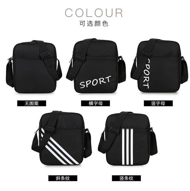 Men's Crossbody Bag, Affordable Bags, Factory Wholesale In Stock, Canvas Tote with Custom Printing and Patterns