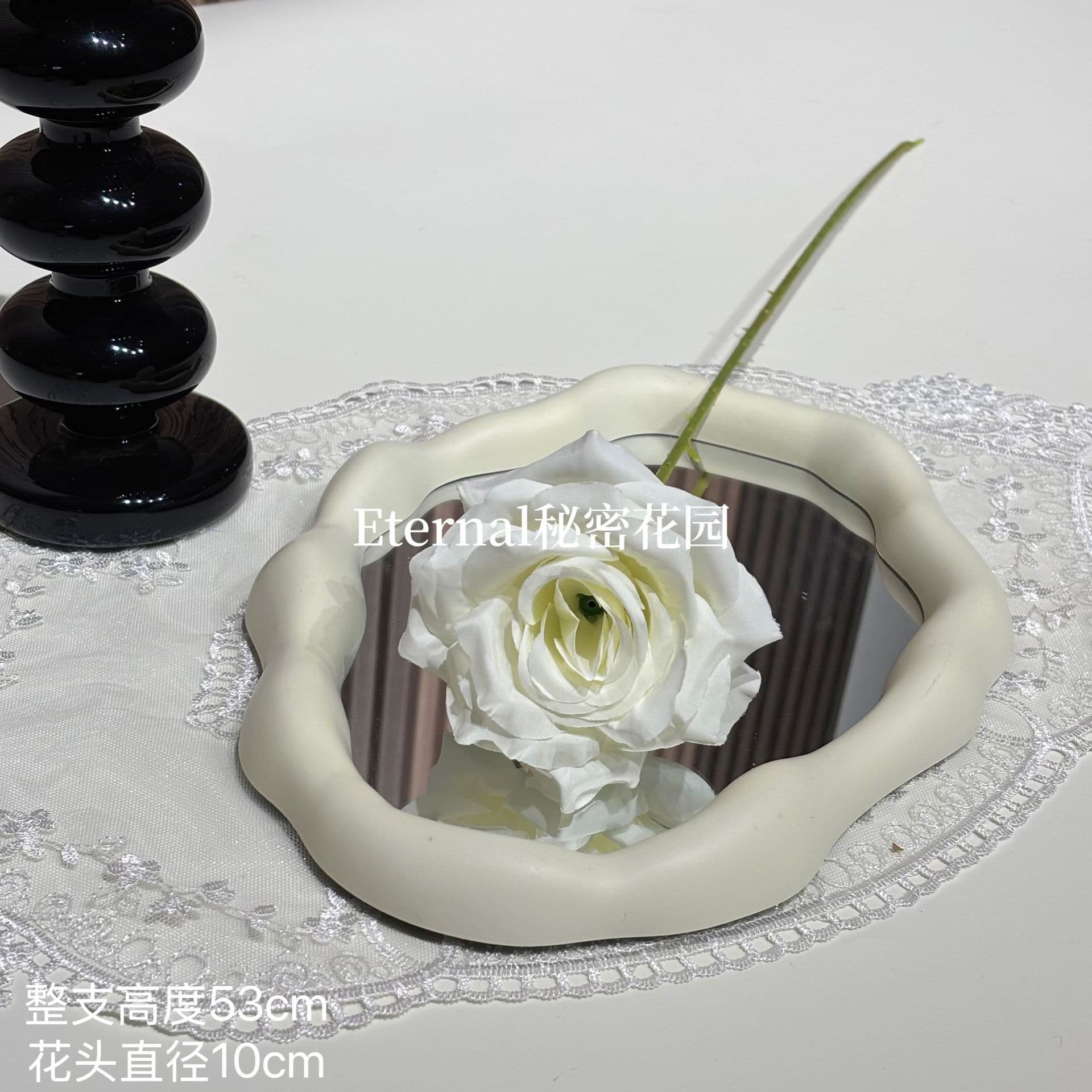 White and Cream Artificial Flower Arrangement for White Weddings, Home Decor, Wedding Venues, Silk Flower Wholesale