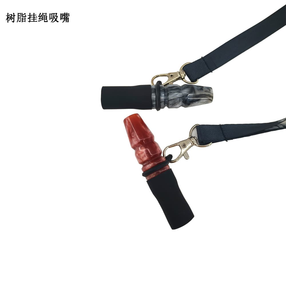HOOKAH SHISHA Arabic Hookah Resin Mouthpiece with Lanyard, In Stock, Hookah Accessories