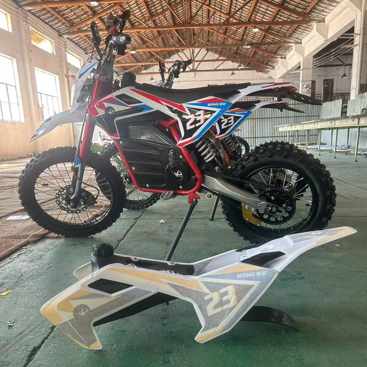 Factory Production Youth 60V 2000W Electric Off-Road Motorcycle ATV Electric UTV New Husqvarna ATV