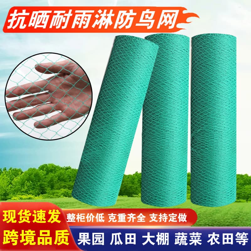 Orchard Protection Bird Netting, Open-Air Fish Pond Protective Net, Garden Bird Netting, High-Strength Bird Netting