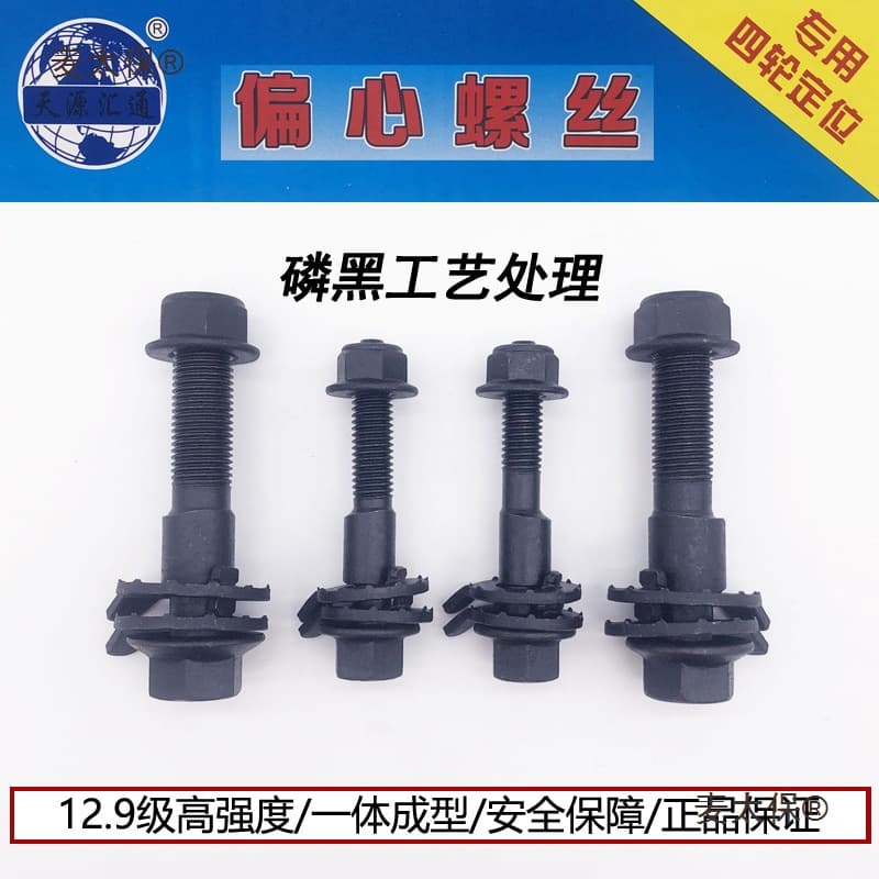 Automotive eccentric bolt screw wheel alignment camber adjustment parts grade 12.9 modification shock absorber Metabowerke