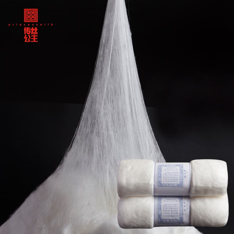 100% Mulberry Silk Quilt Core Custom Made, Four-Season Long Strand Double Cocoon Silk Inner Quilt Core, Mother-Child Quilt Core