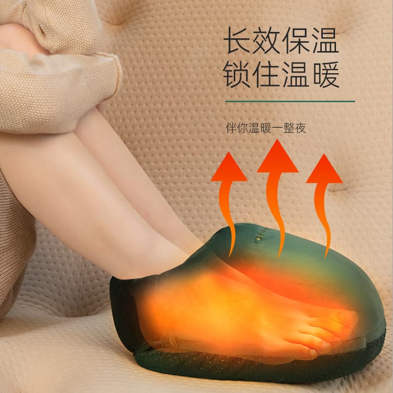 Rechargeable and Washable Foot Warmer for Bed Use, Winter Foot Warmth Solution for Cold Feet in Office