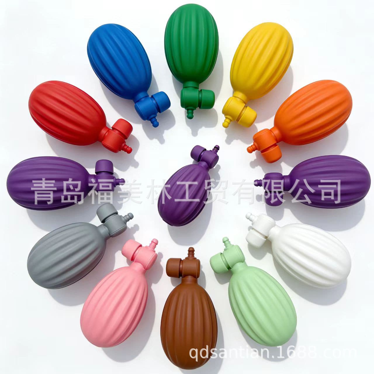PVC inflatable ball blood pressure meter pressurized ball toy hand pinch inflatable ball blood pressure meter accessories air bag air blow ball