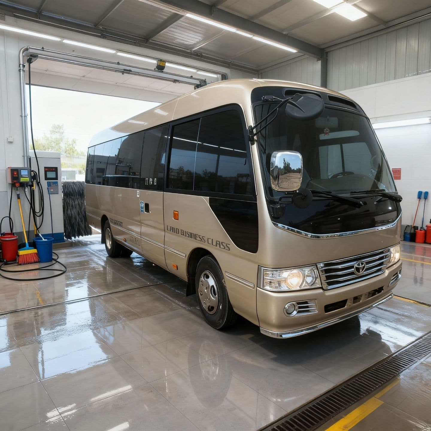 Export Toyota Coaster 19-23 Seater Luxury Coach Used Luxury Commuter Bus Euro 3 Emission Minibus