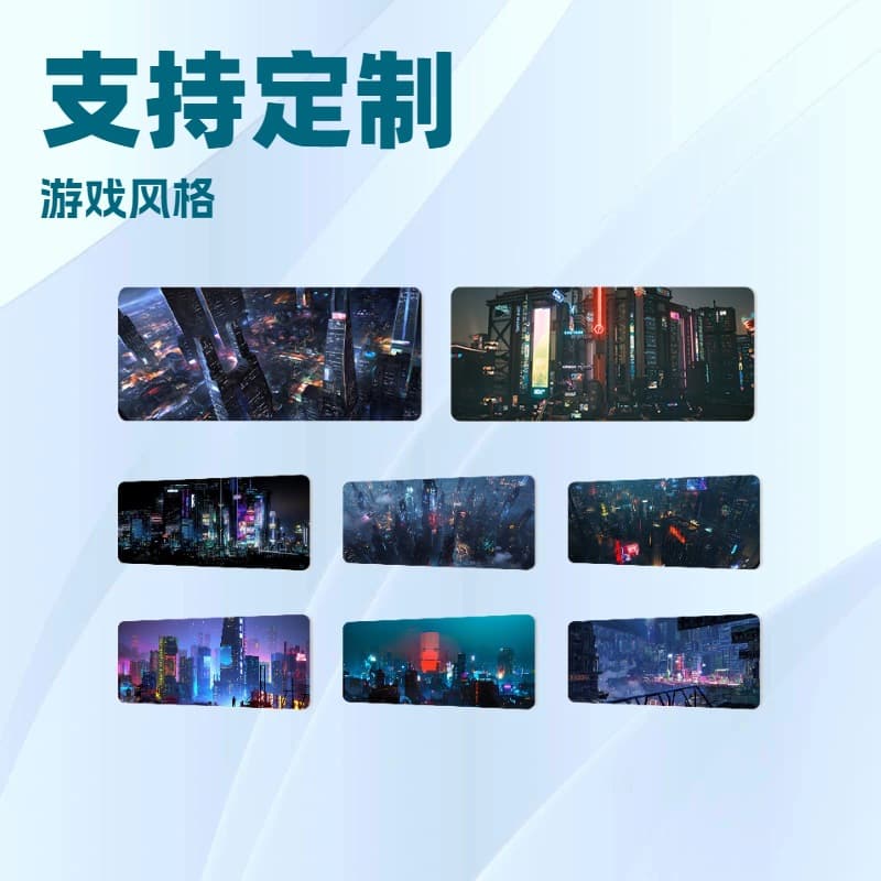 Gaming Mouse Pad Cross-Border Hot Selling Large Office Computer Desk Mat Factory Direct Thick Mouse Pad with Wrist Rest