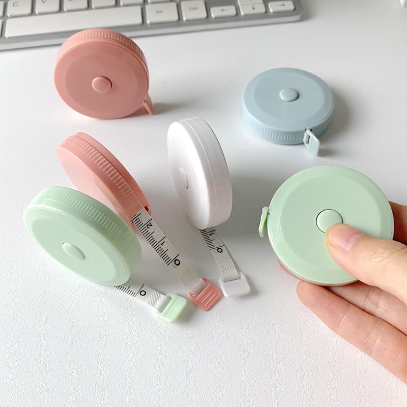 Mini Tape Measure for Home Use, Student Portable Meter Tape, Flexible Tape Measure for Body Measurements (Leg, Waist, Chest), Clothing Measuring Ruler