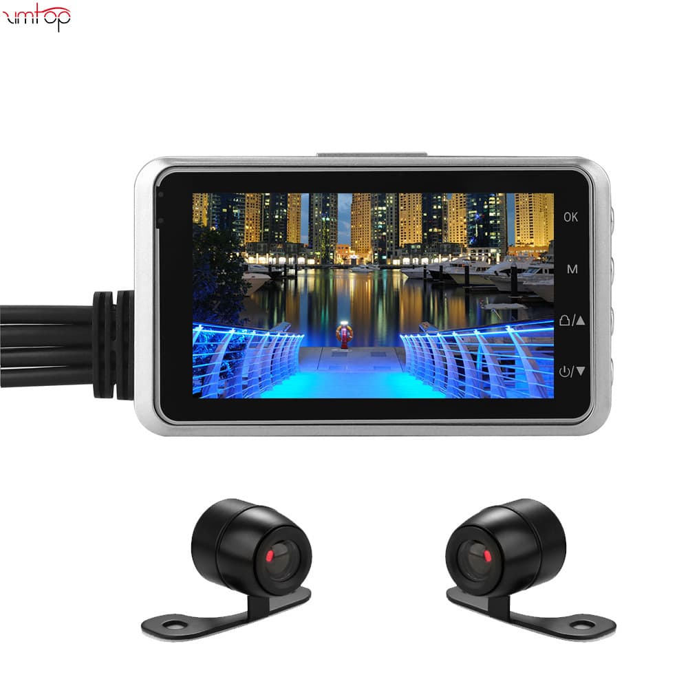 3" 1080P 720P Motorcycle Loop Video Camera Motorcycle Factor