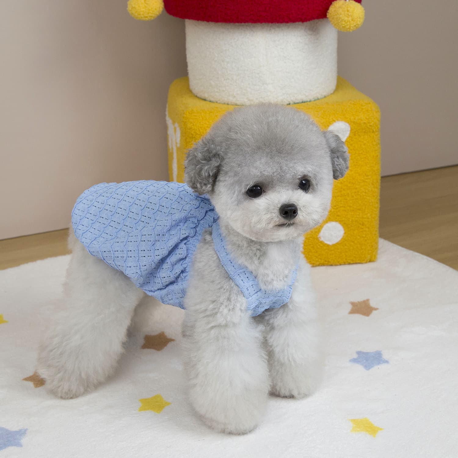 Dog Pet Clothing Pomeranian Teddy Maltese Princess Dress Spring Summer Cat Clothes 25 Bow Bubble