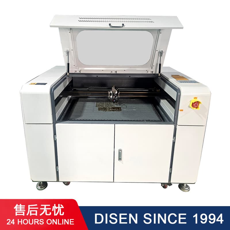 9060E excitation machine small fully automatic CO2 wood plastic cloth acrylic leather excitation machine