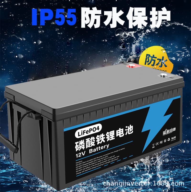 Truck Parking Air Conditioner Lithium Battery 24V 12V Starter Battery 100AH 200AH 300AH LiFePO4 Battery