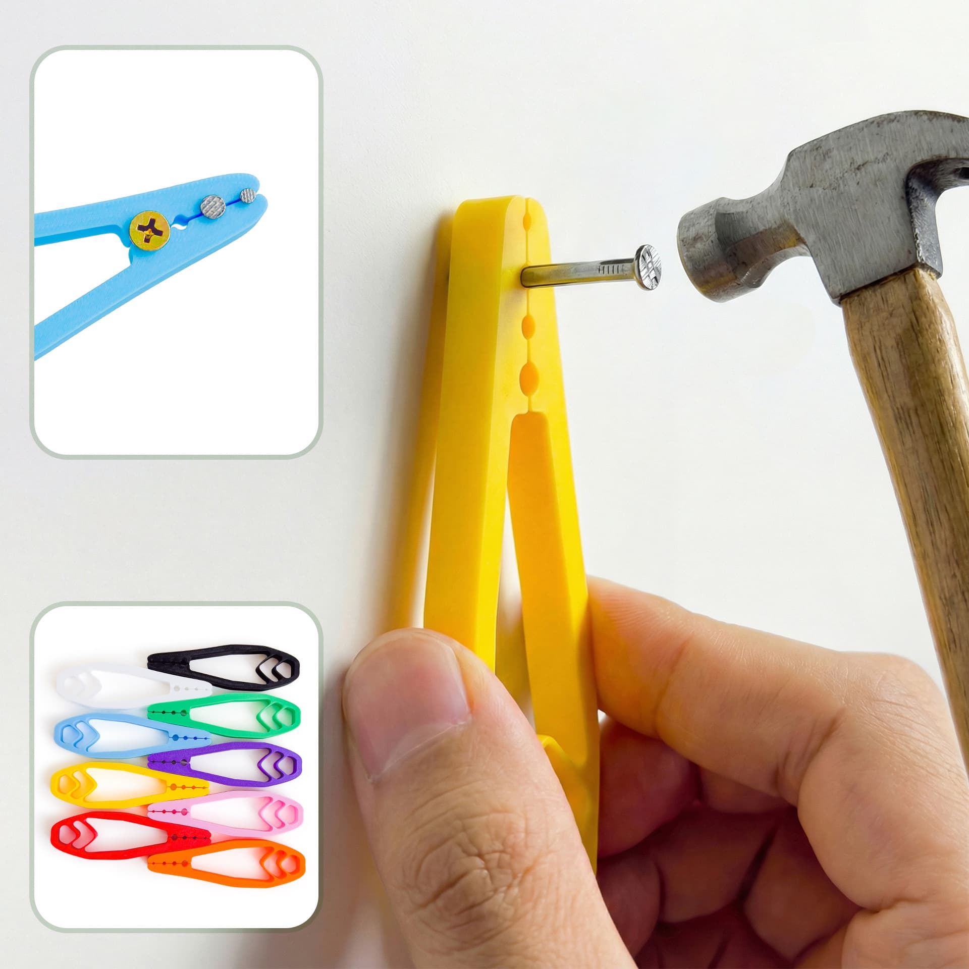 New 3D Printed Nail Fixing Tools Woodworking Tools Factory Wholesale