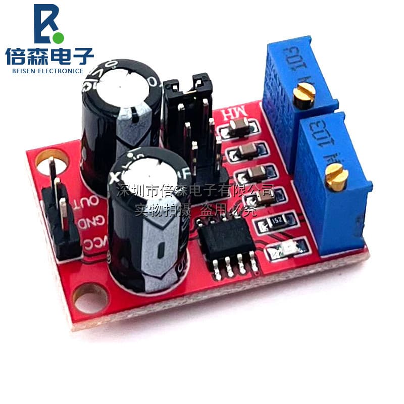 Ne555 Pulse Frequency Duty Cycle Adjustable Module Square Wave Rectangular Wave Signal Generator Stepper Motor Driver