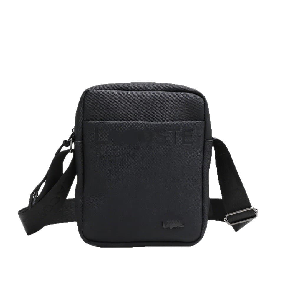 New Crossbody Letter Print Men's Casual Bag for Commuting and Outdoor, Multifunctional, Simple and Portable Commuter Bag