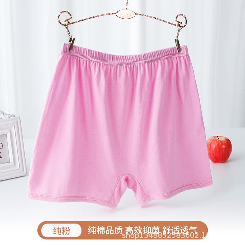 100% Cotton High-Waist Plus Size Women's Briefs for Seniors, Mother's Boxer Shorts, Breathable and Comfortable