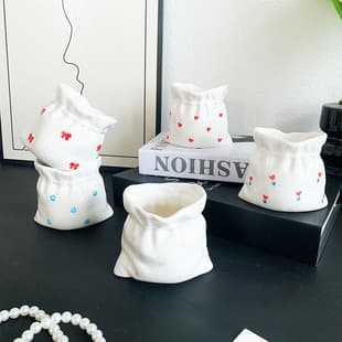 Bag-shaped Coffee Mug, Burlap Cup, Novelty Ceramic Mug, Unique Shape, Premium Niche Design