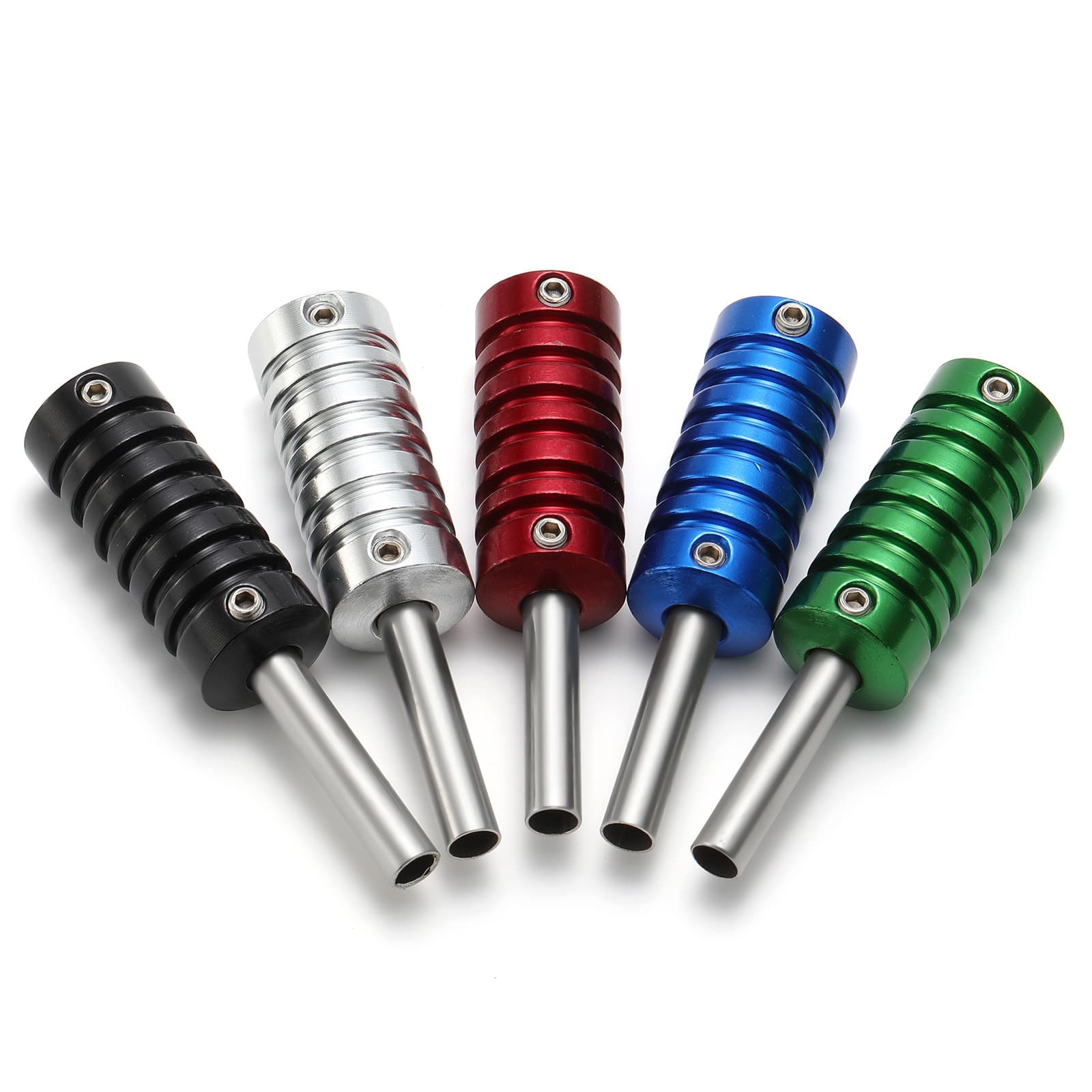 Aluminum Alloy Tattoo Handle Wholesale Stock Tattoo Machine Handle Yiwu Beauty Tattoo Accessories Manufacturer