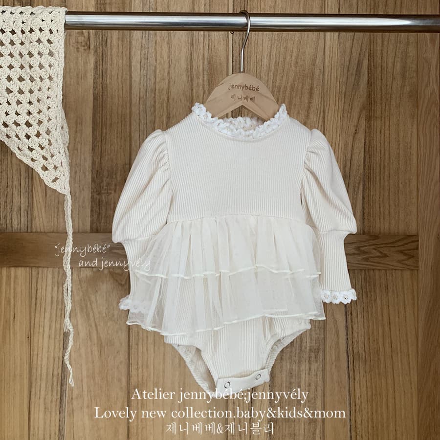 Jennybebe Princess Style Baby Girl Romper Cotton Long Sleeve Mesh Kimono Baby Clothes Spring Autumn Winter Infant Outfit