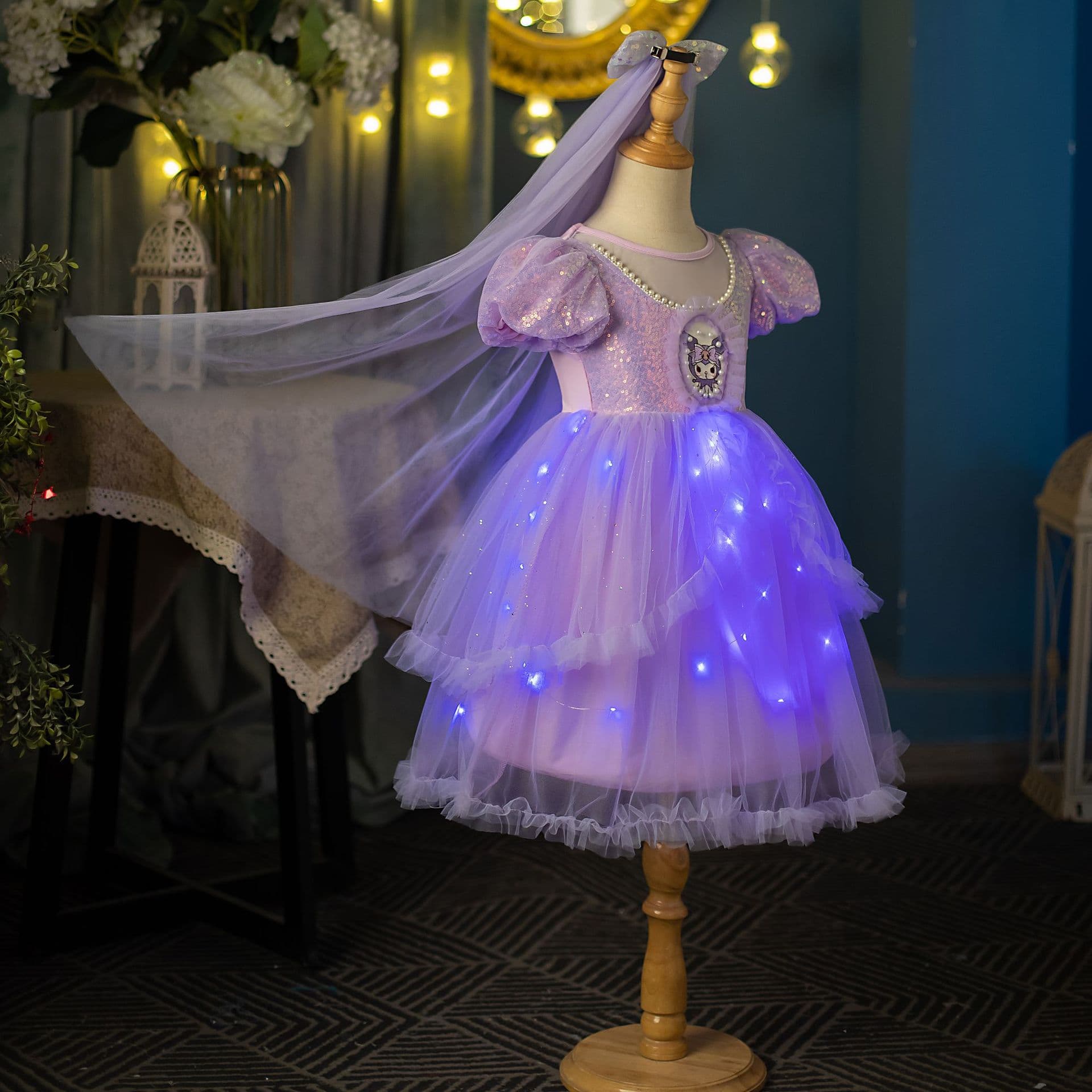 Girls' Cotton Princess Skirt Spring Summer Cute Lace Dress Baby Girl's Clothing Kawaii Style Children's Fashion Skirts