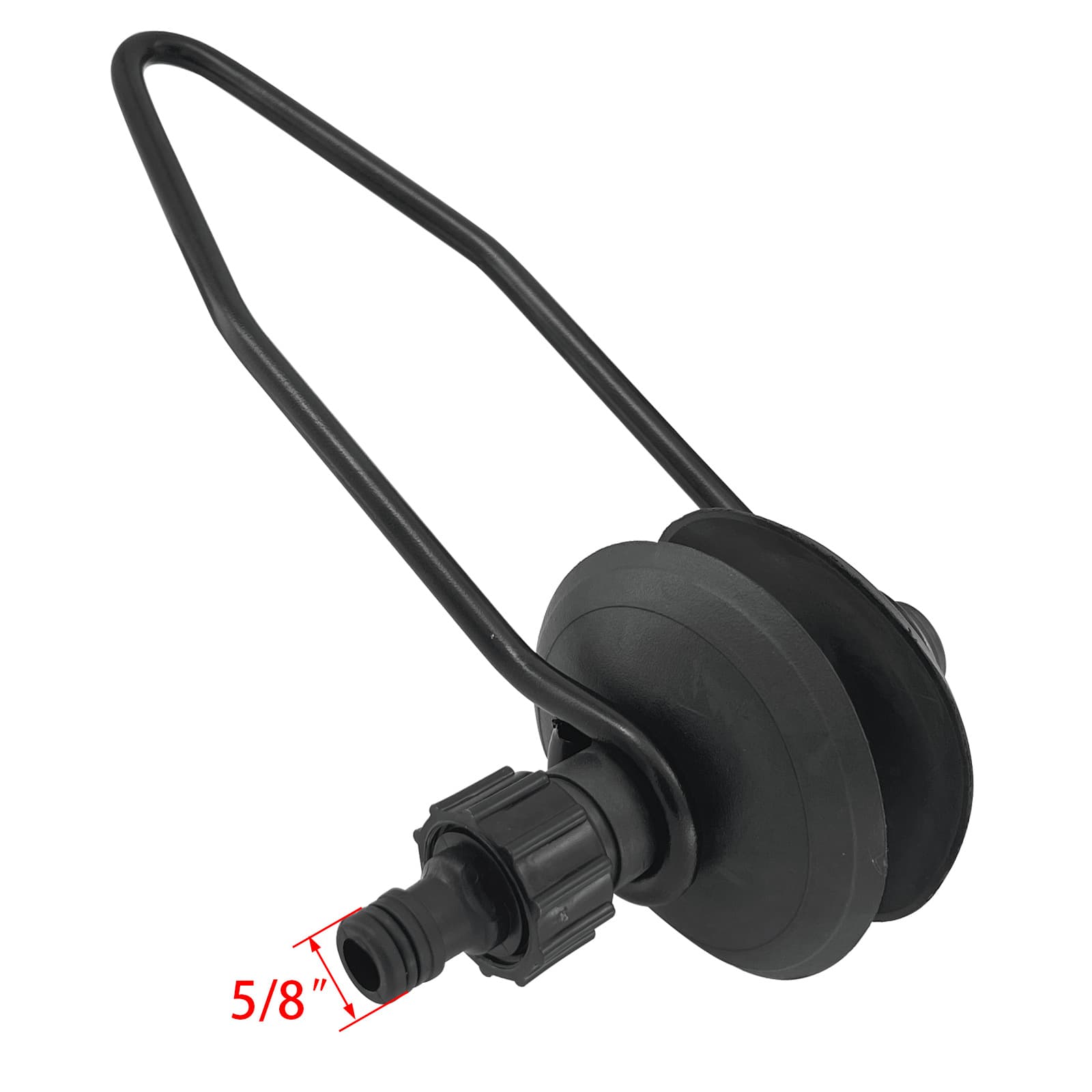 Single tube round head motor cleaner flushing machine nylon material marine yacht hardware accessories