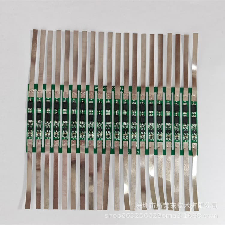 3.7V 3A Lithium Battery Protection Board Electronic Circuit Board Outdoor Street Light Accessory Lithium Battery Protection Board LiFePO4 3.2V