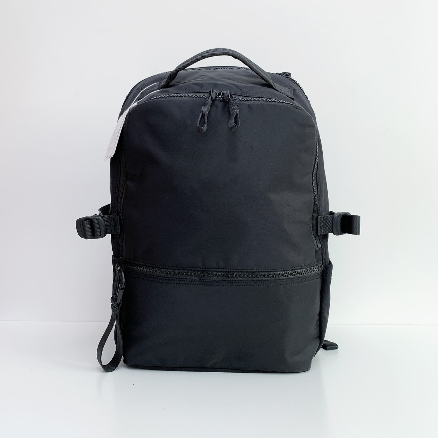Lu Lu Bag New Model 22L New Crew Backpack Waterproof Double Shoulder Bag Wide Shoulder Strap Curved Strap Laptop Bag School Bag
