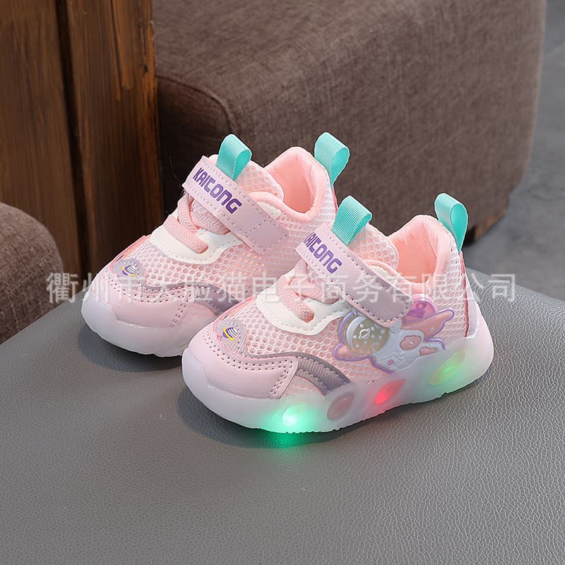 New Autumn Baby Girl Shoes 0-1-2 Years Old Boy Breathable Soft Sole Learning Walker Shoes Infant Leather Sports Shoes