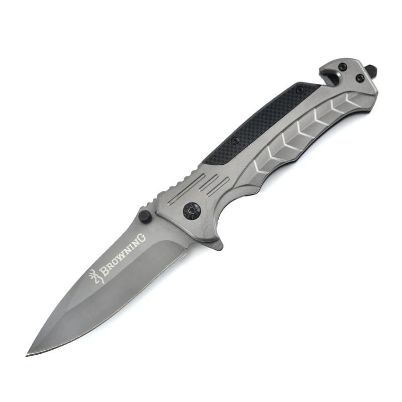 Cross-border Factory Folding Knife Full Steel Handle Portable Outdoor Pocket Knife Multifunctional Small Knife Camping Fruit Knife
