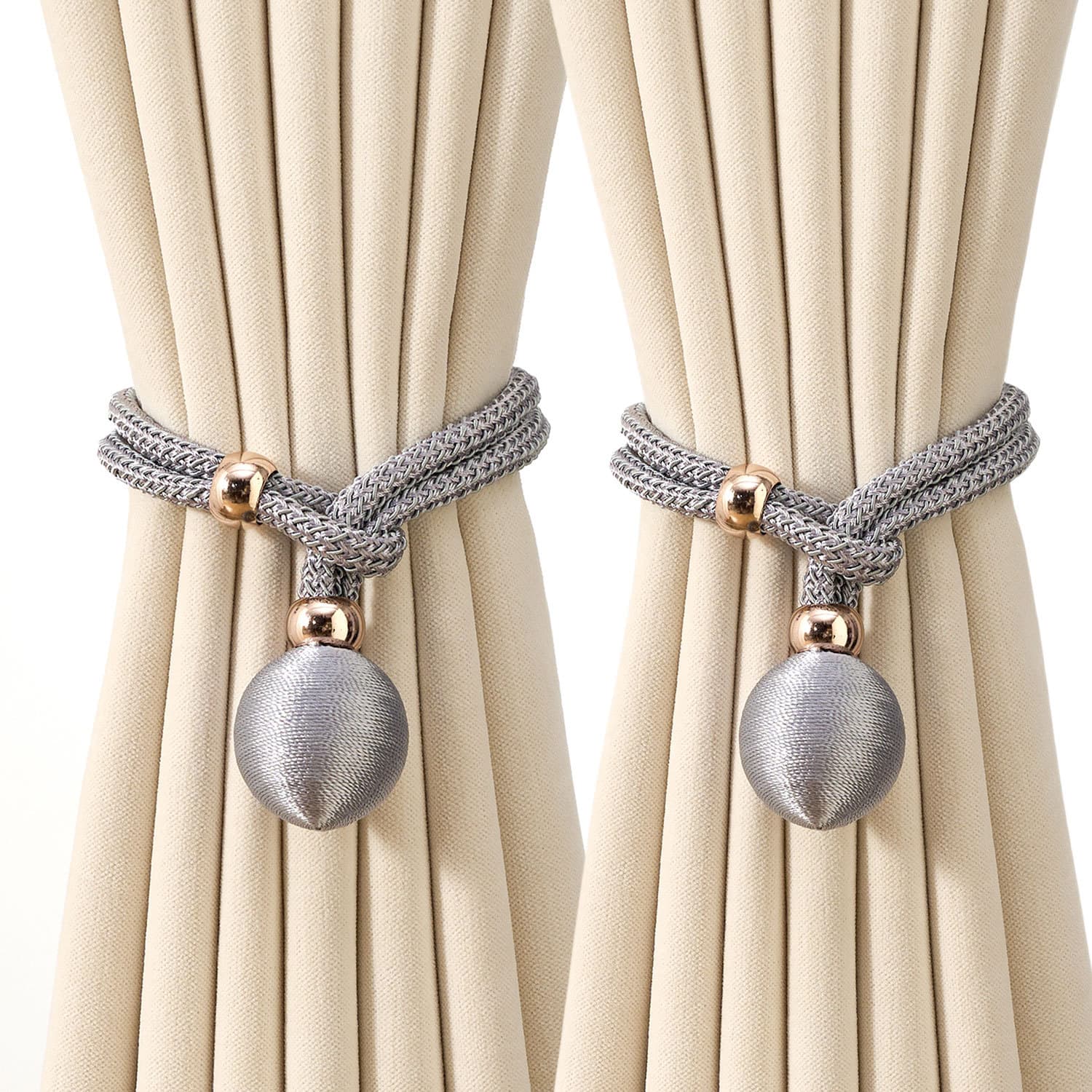 Wholesale Adjustable Curtain Tie Backs Luxury Simple Tie Ropes Gathering Straps Sheer Curtain Fixing Curtain Binding Straps