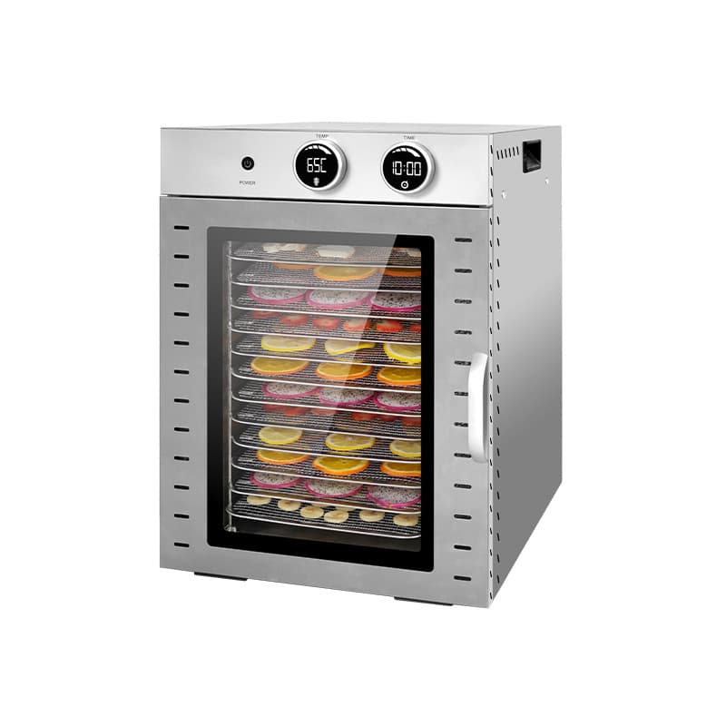 Foreign Trade Commercial 2-in-1 Electronic Knob Dehydrator Fruit Vegetable Air Dryer Food Fruit Dryer Multi-functional