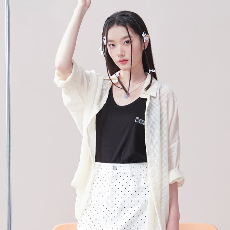 2026 Spring/Summer New V-Neck Top Women's Sleeveless High-End Inner Layer Black Camisole Vest Base Layer
