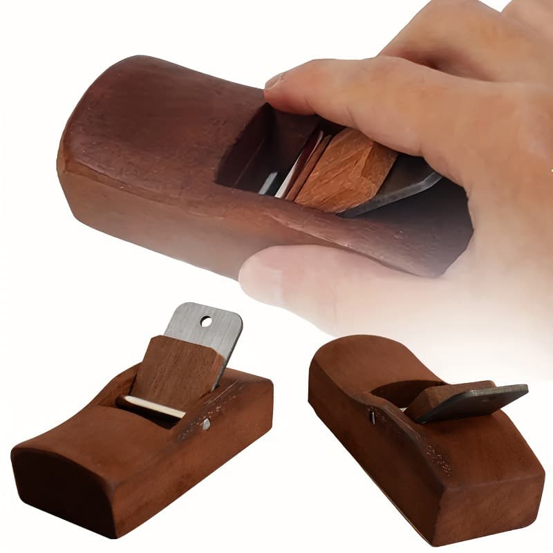 Cross-border red hand push woodworking plane, hand plane carpenter knife tool set.