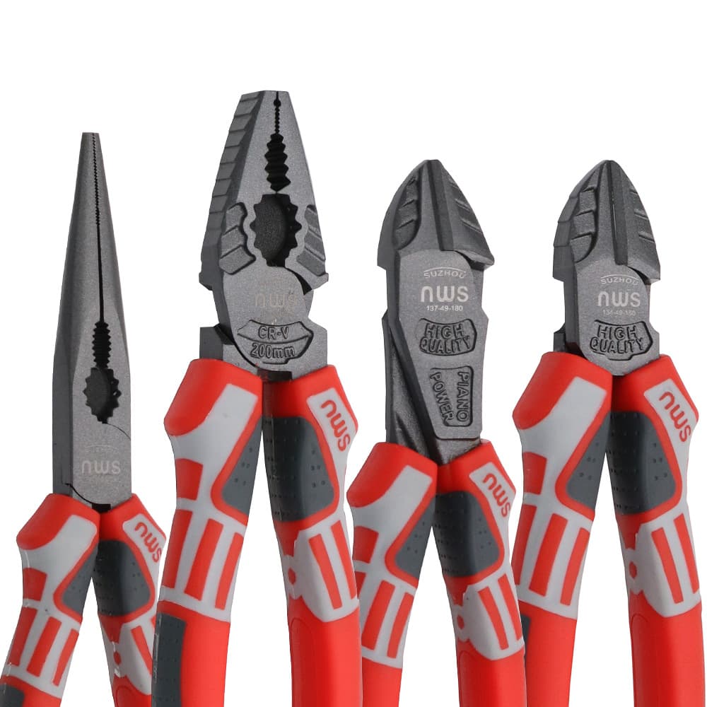 SMU German-style industrial-grade eccentric wire cutters, needle-nose pliers, diagonal pliers, large head diagonal, 6-inch, 7-inch, 8-inch tools.