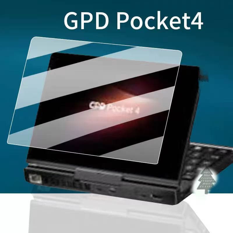 Tempered Glass Screen Protector for GPD Pocket 4, 8.8-inch HD Arc Edge