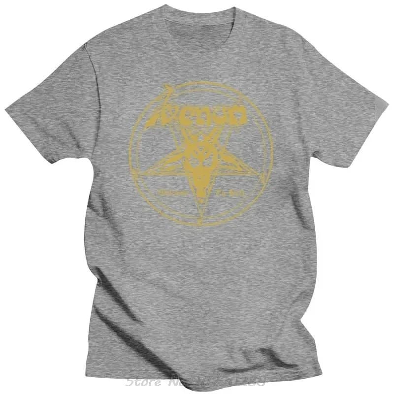 【Cross-border European code】Mens Oversized Clothing VENOM Metal Band Welcome