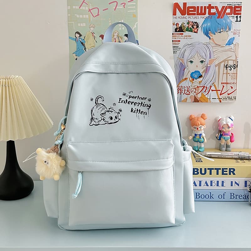 New Stylish Backpack for Girls, Versatile Large Capacity College Style Simple Commuter Casual Travel Daypack
