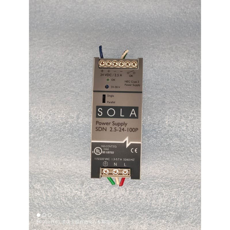 A065* Original USA SOLA Power Supply DIN Rail Power Module SDN 2.5-24-100P
