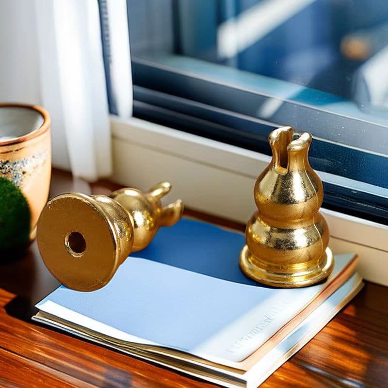 Gourd Incense Holder Copper-Plated Incense Stand Coil Incense Stick Incense Burner Incense Tray Sandalwood Incense Base Home Incense Tao Sandalwood Holder Incense Insert
