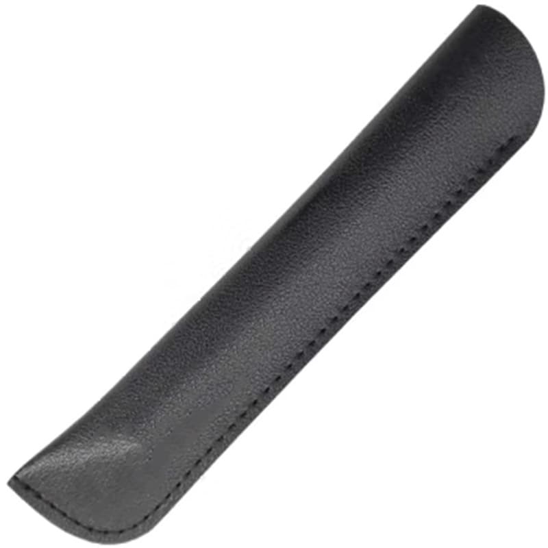 Stationery pen case anti-fall protective cover pu leather simple portable travel storage lightweight high quality pen bag wholesale