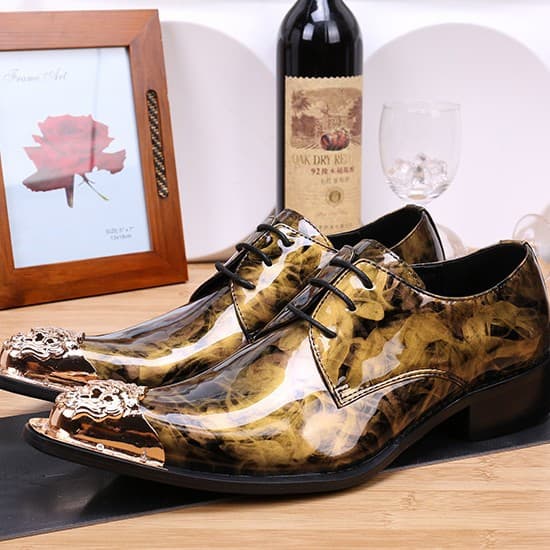 Spring fashion Korean style British genuine leather heightening men's high boots pointed leather shoes men's boots leather boots short boots trendy boots