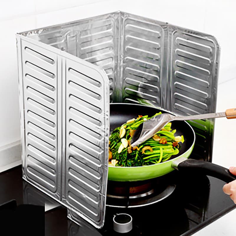 Oil splash guard for kitchen use, household stovetop, anti-splatter oil, cooking waterproof and heat-insulating board