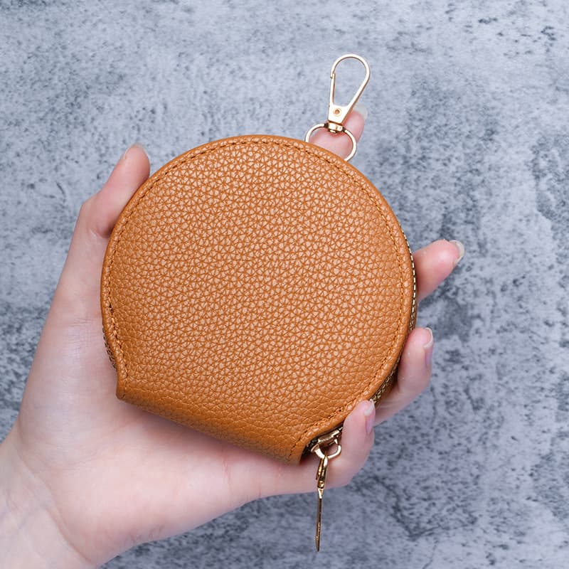 Cross-border new Korean ins style PU leather coin purse Portable multi-functional coin bag Bluetooth headset storage bag