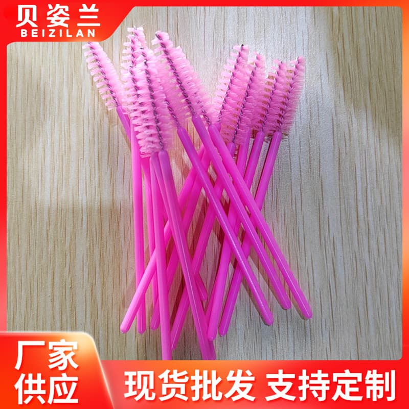 Cross-border Disposable Eyelash Brush Dual-Color Rod Colored Eyelash Curler Brush Gradient Eyelash Comb