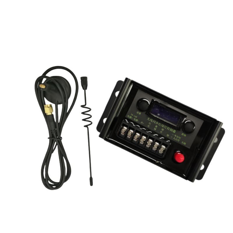 Long-Distance Wireless Synchronized Traffic Light Controller 12V Wireless Synchronization Signal Machine Traffic Light Controller